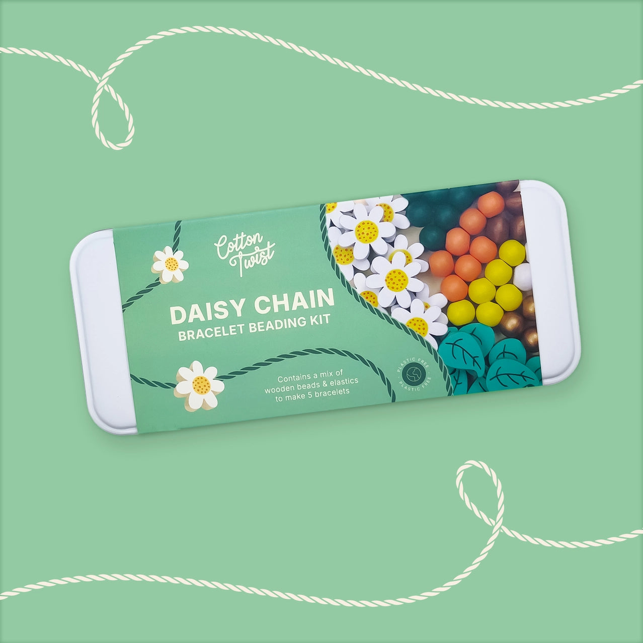 Armbånd perlesett Daisy
