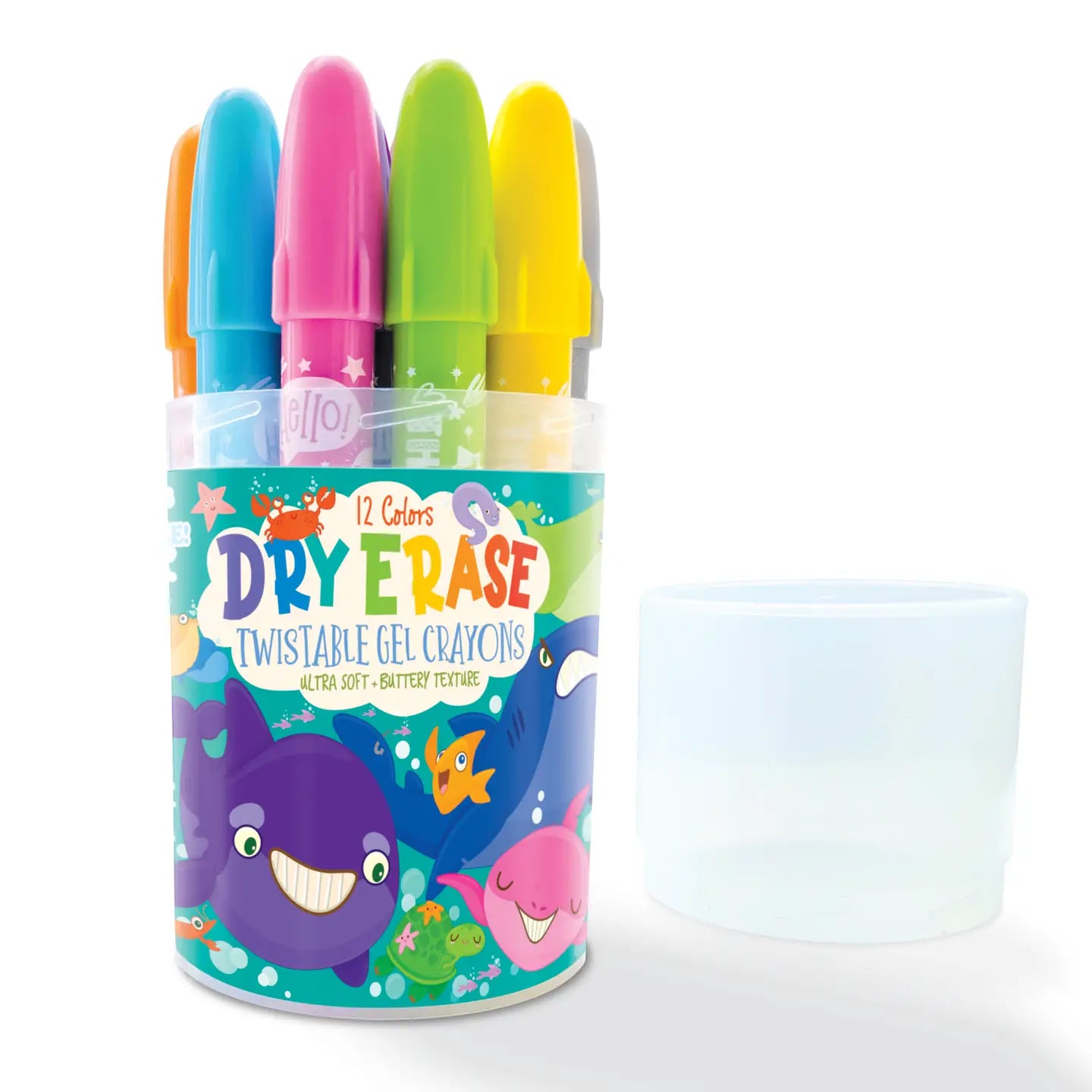 Gel fargestifter | til Dry Erase bøker, magnetvegg, whiteboard o.l
