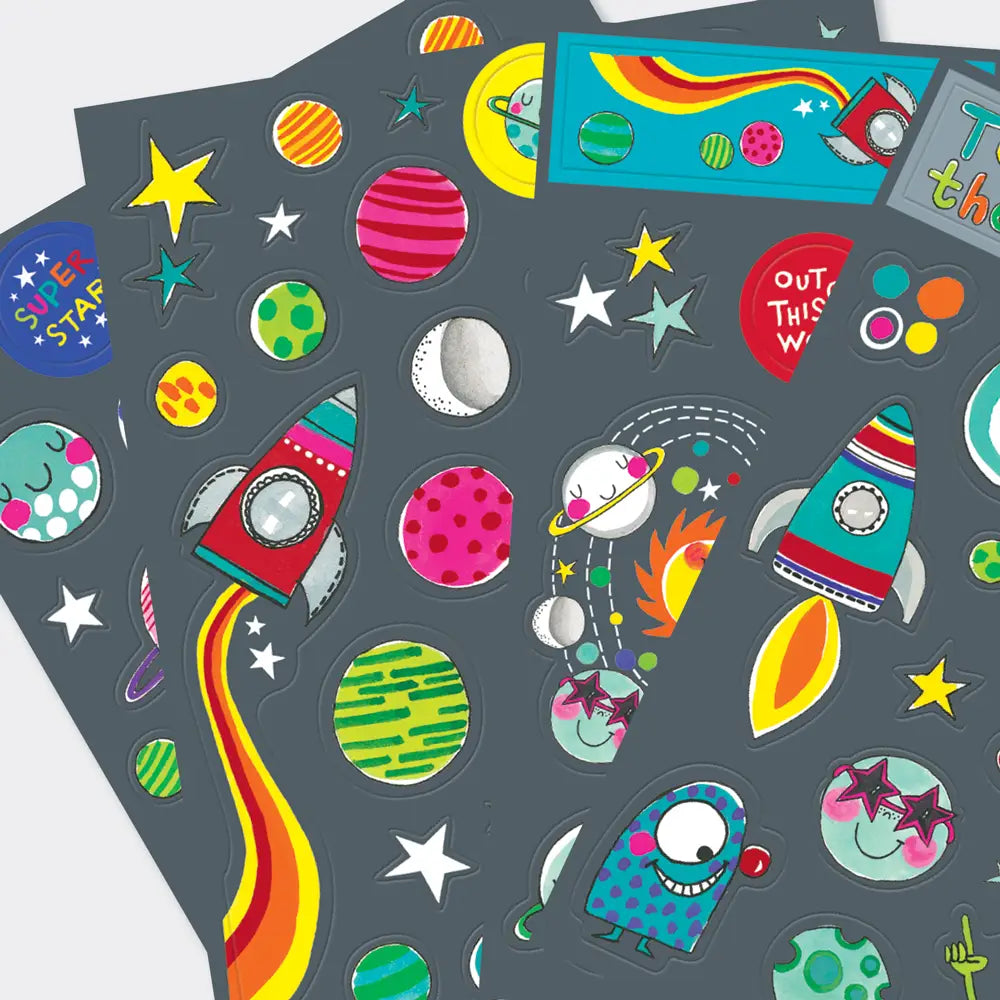 Klistremerkebok | ulike design