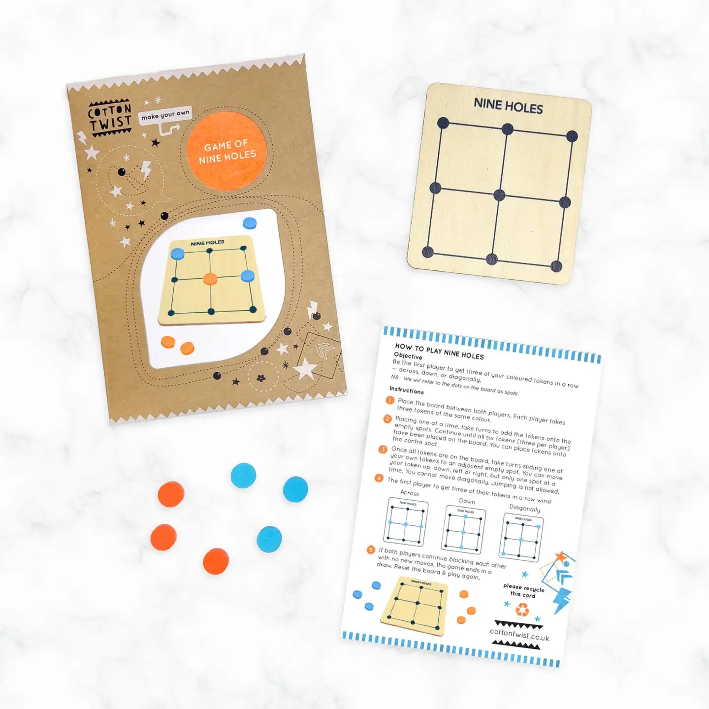 3 på rad spill | "game of nine holes"