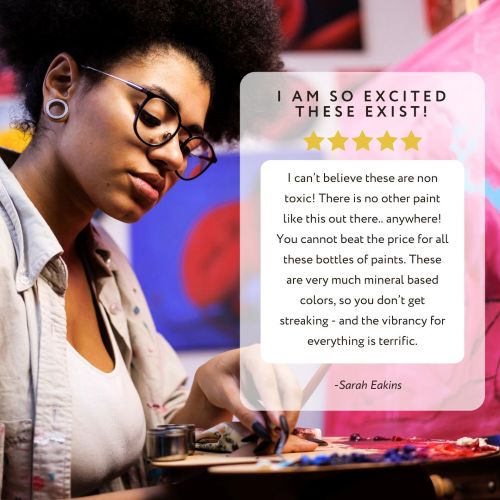 Naturlig akrylmaling 30 ml | flervalg