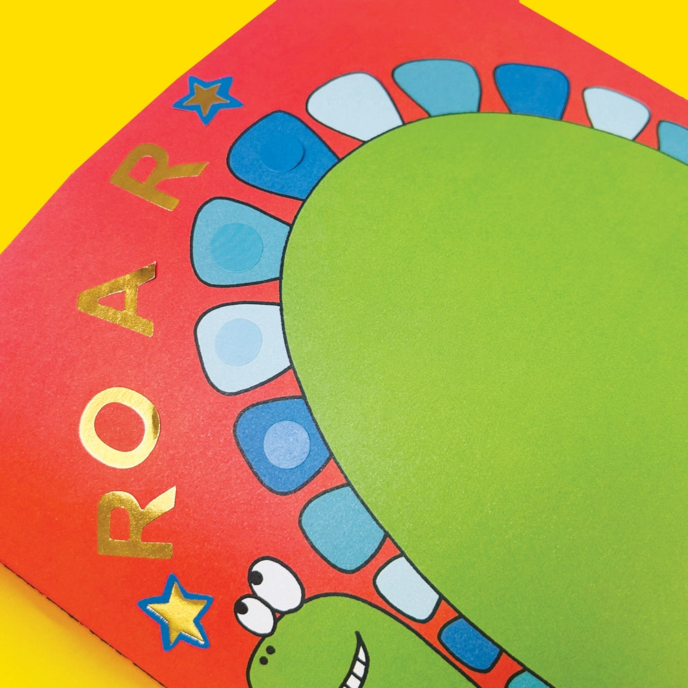 Aktivitetsbok med klistremerker | Dinosaur