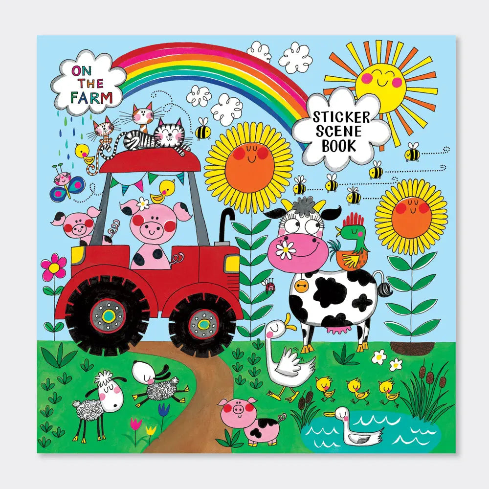 Aktivitetsbok med klistremerker | On the Farm