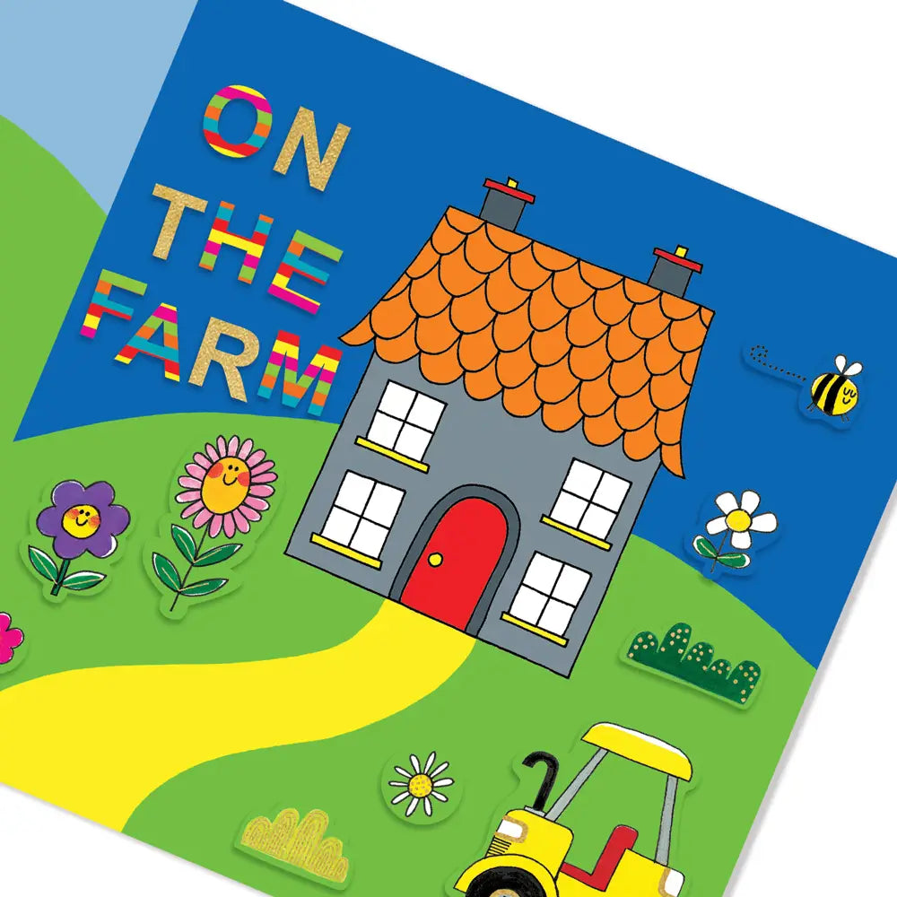 Aktivitetsbok med klistremerker | On the Farm
