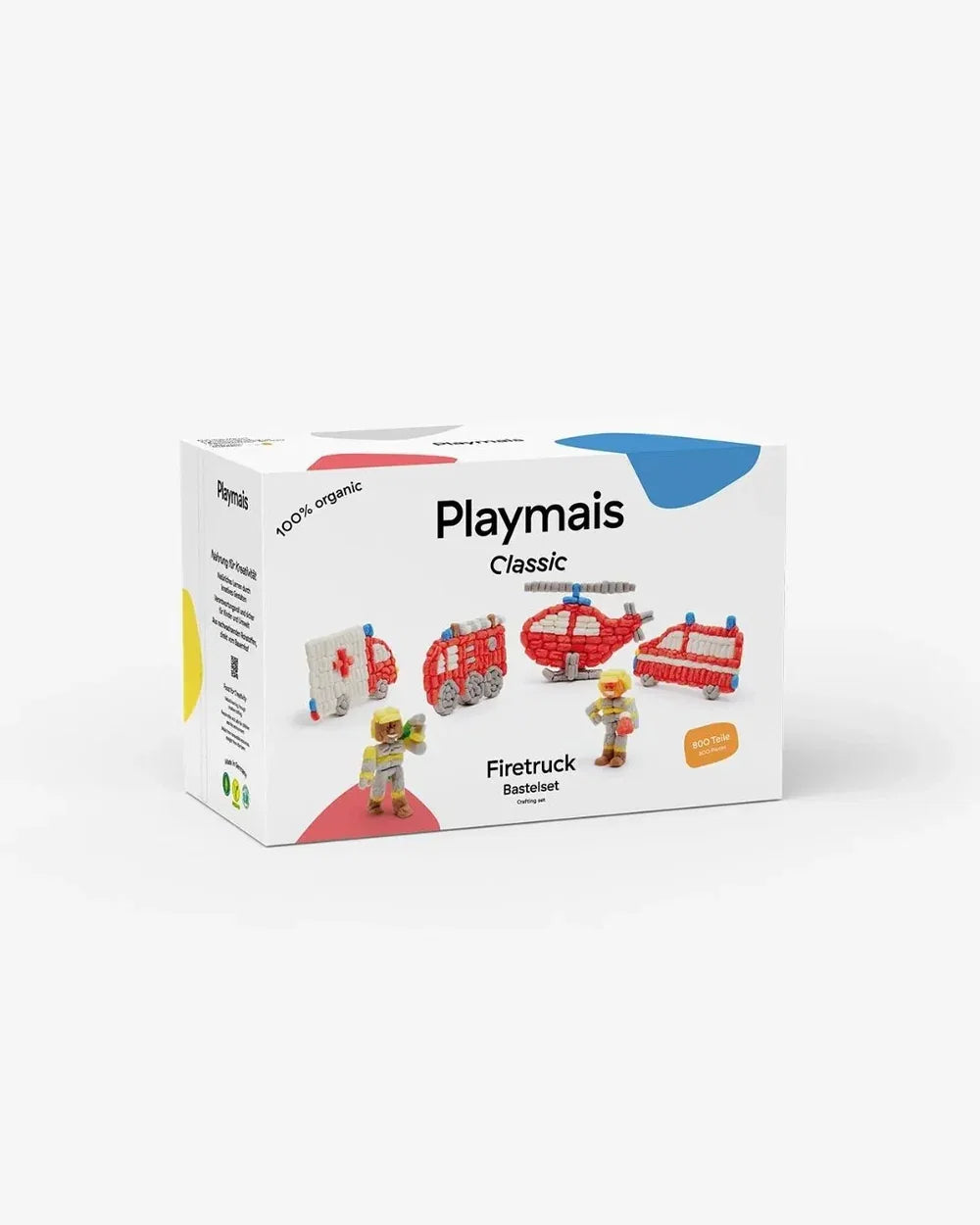 PlayMais Klassisk 800 biter | Brannbil