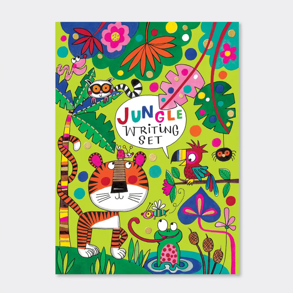 Brevsett med klistremerker | Jungle