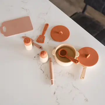 Lekesett i silikon | kjøkkenutstyr 9 deler