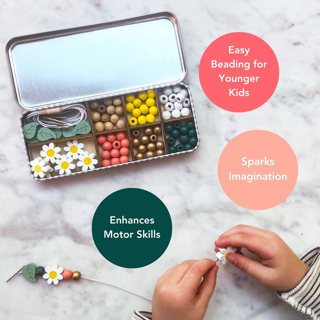 Armbånd perlesett medium | daisy