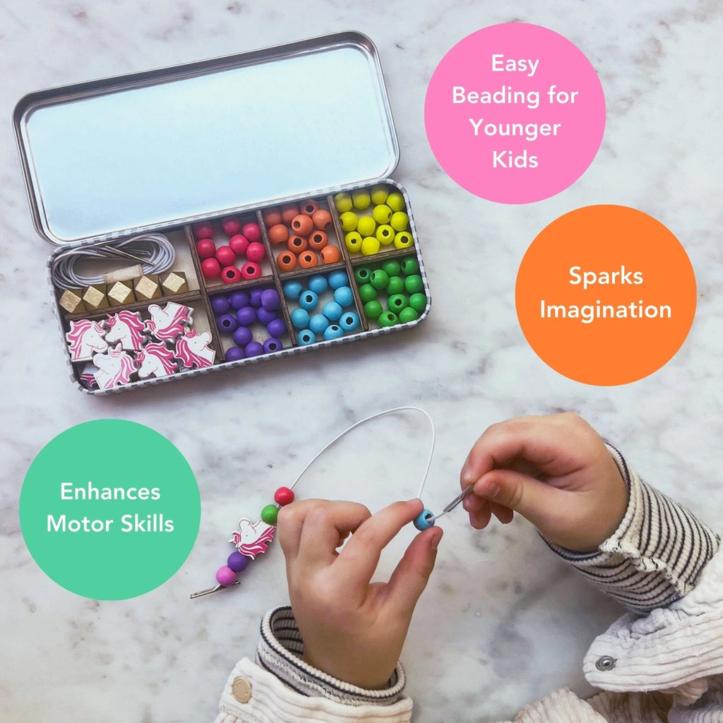 Armbånd perlesett medium | enhjørning