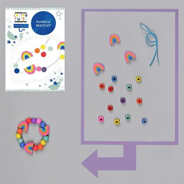 Lag ditt eget armbånd | regnbue