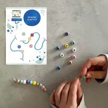 Ekstrapakke med elastiske tråder til perlesett (10 stk)