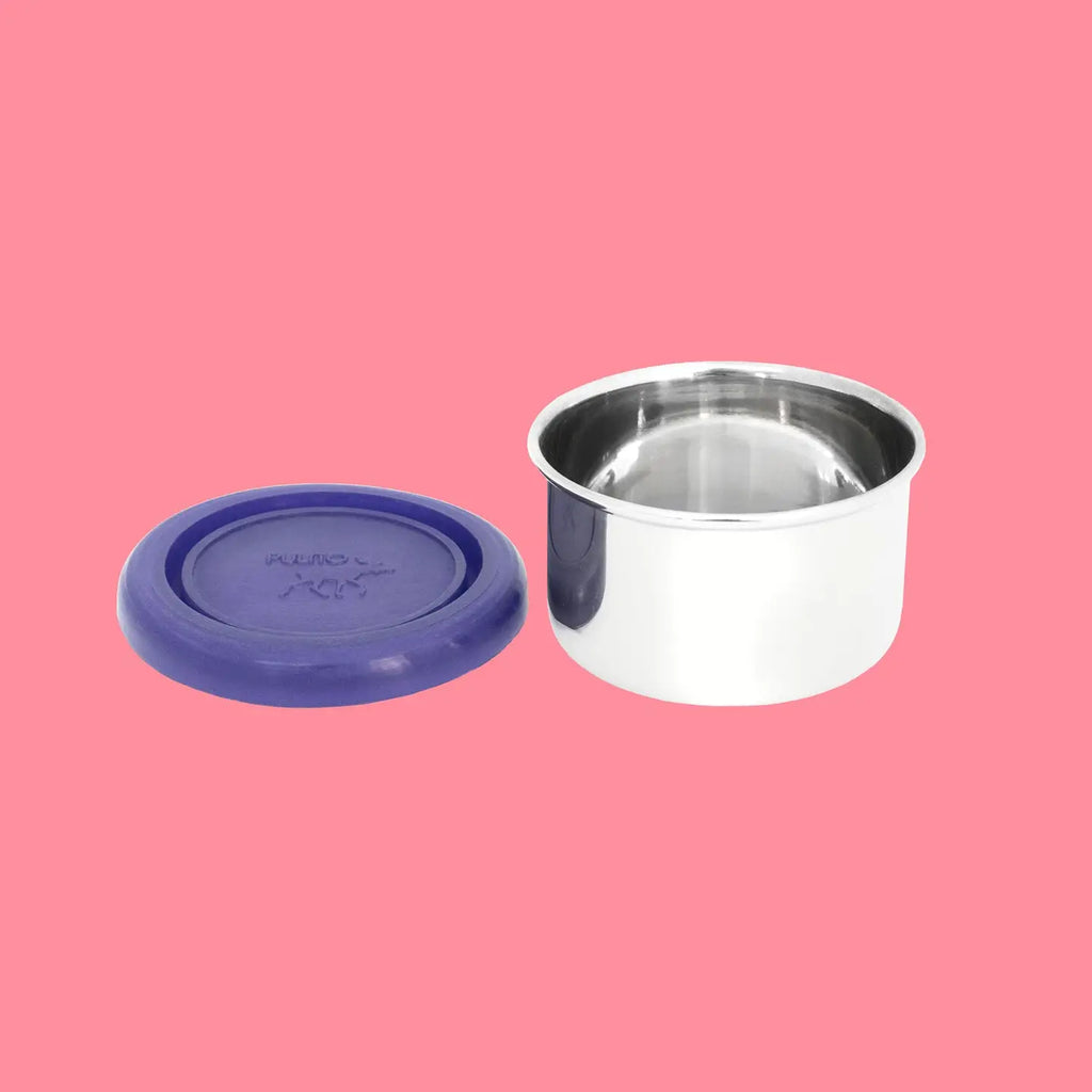 Dipboks i stål med silikon lokk | 50 ml
