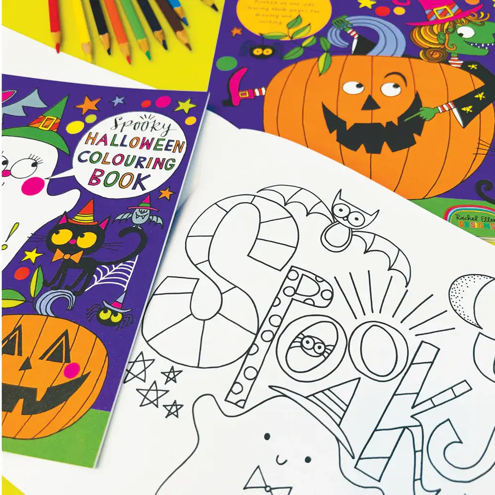Fargeleggingsbok Halloween
