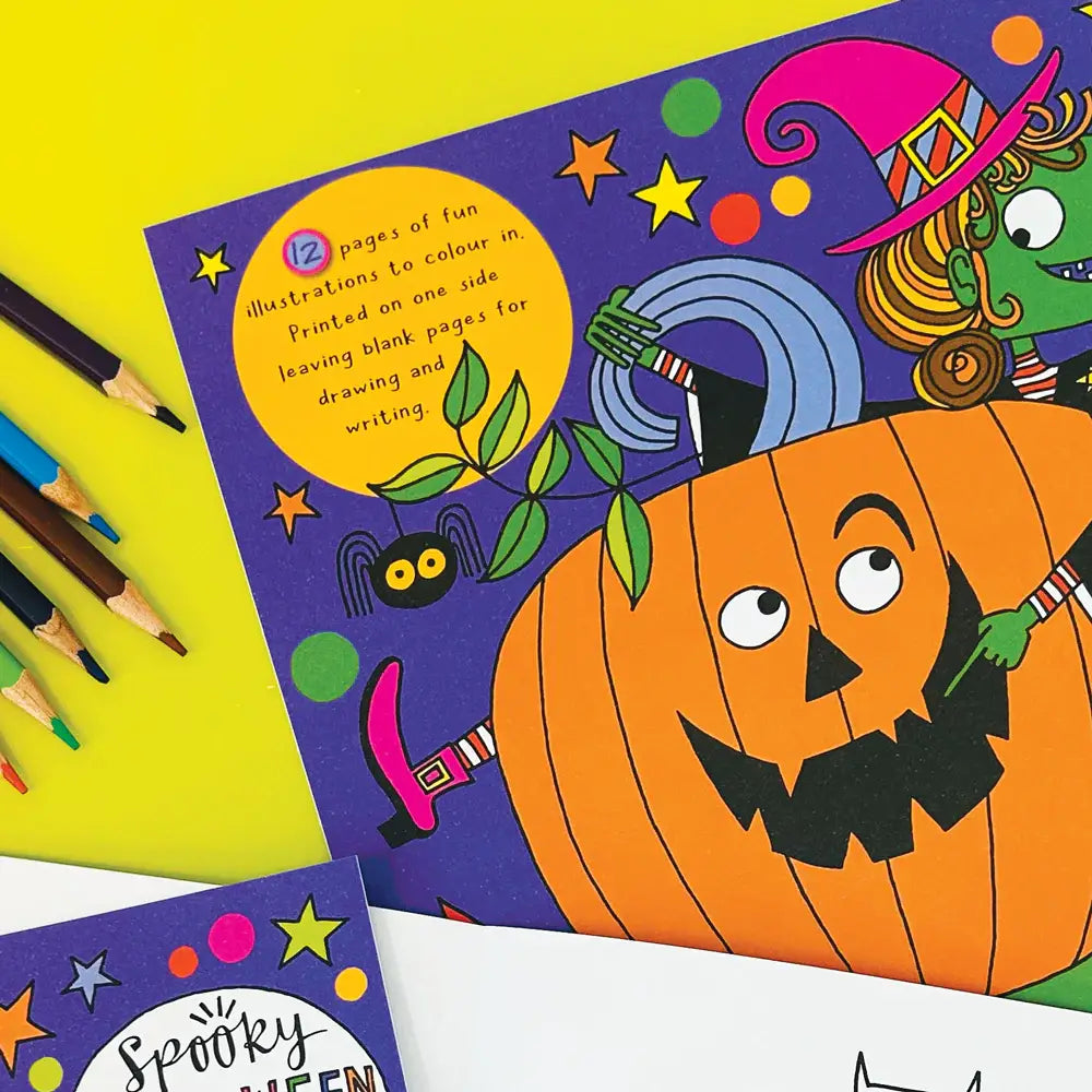 Fargeleggingsbok Halloween