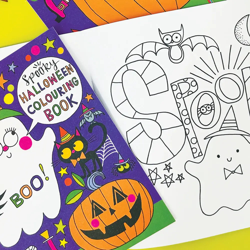 Fargeleggingsbok Halloween