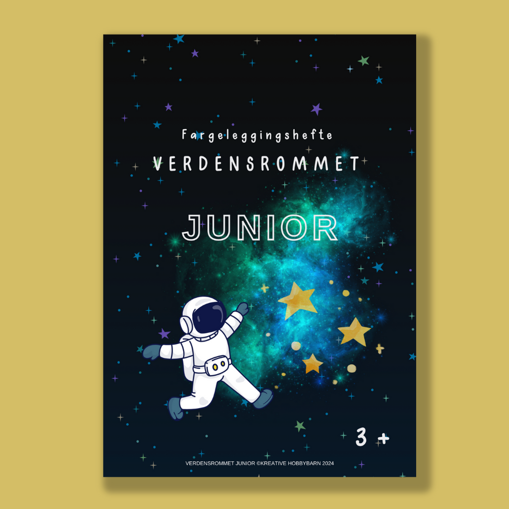 Fargeleggingshefte Verdensrommet JUNIOR (digitalt produkt)