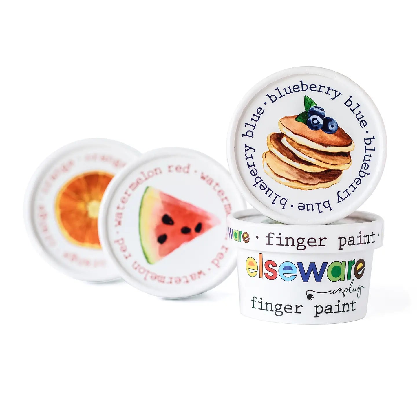 Naturlig fingermaling | 4 farger