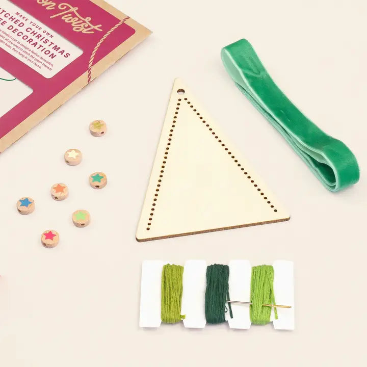 Hobbysett "Sy ditt eget juletre med pynt"