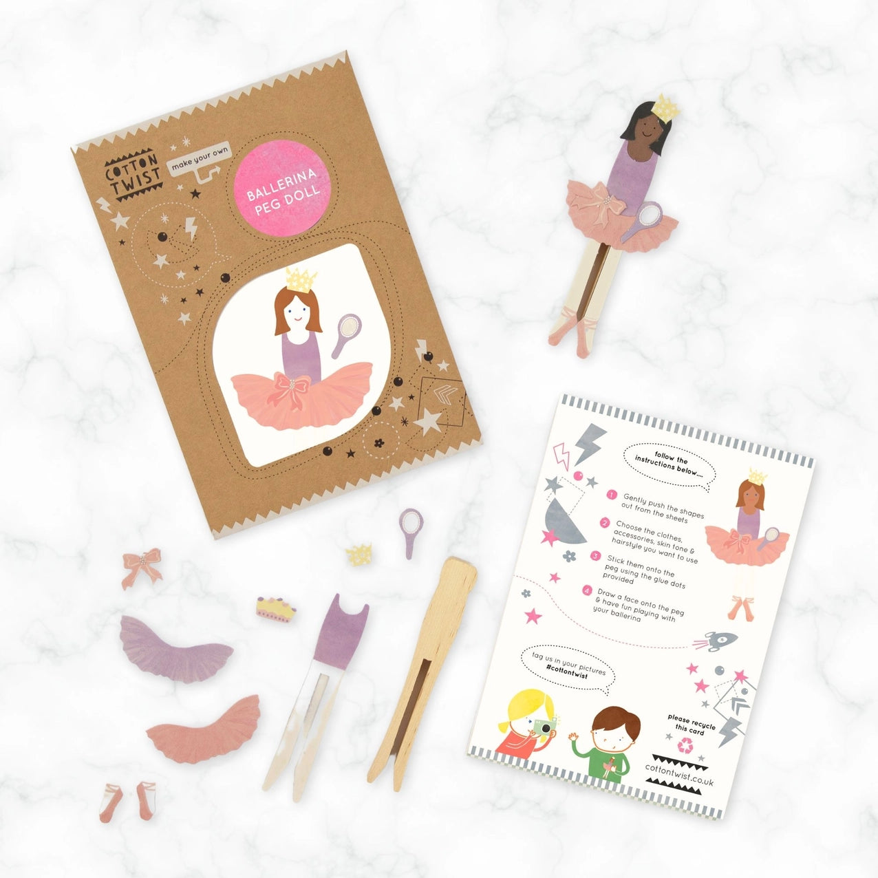 Hobbysett "Lag din egen ballerina"