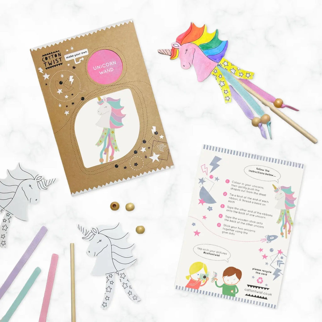 Hobbysett "Lag din egen enhjørningstav"