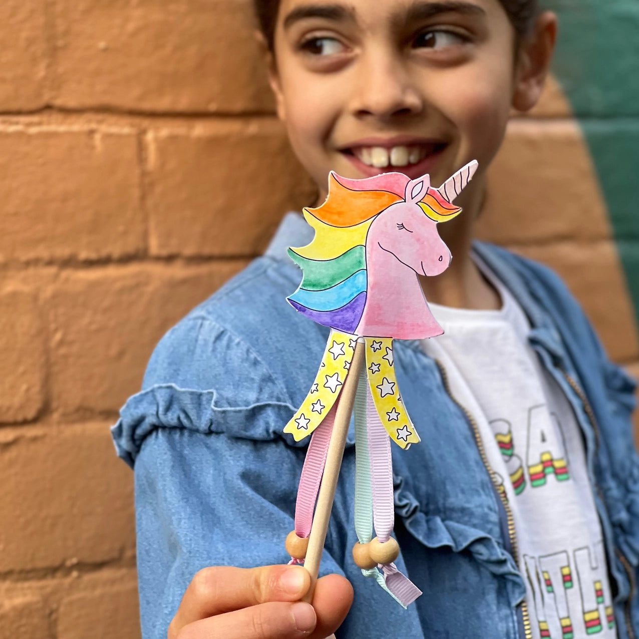 Hobbysett "Lag din egen enhjørningstav"