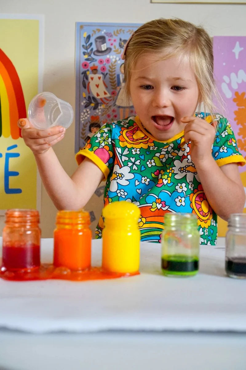 Badetabletter - regnbuens farger (36 stk)