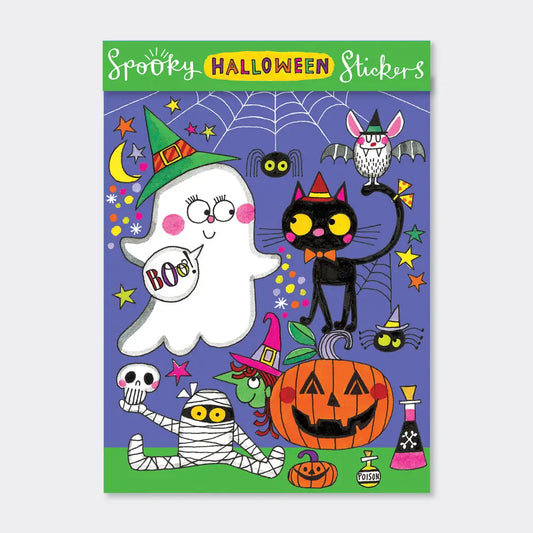 klistremerkebok Halloween