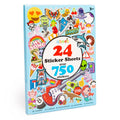 Klistremerker | 24 ark med 750 klistremerker