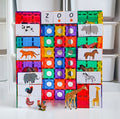 Magnetic Tile Toppers - Dyr puslespill