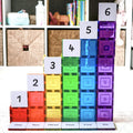 Magnetic Tile Toppers - Tall 0-9 (engelsk)