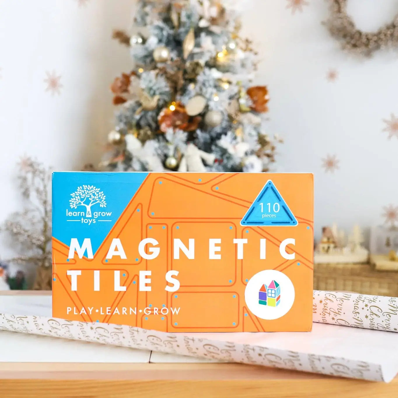 Magnetic Tiles - 110 Piece Set (110 deler)