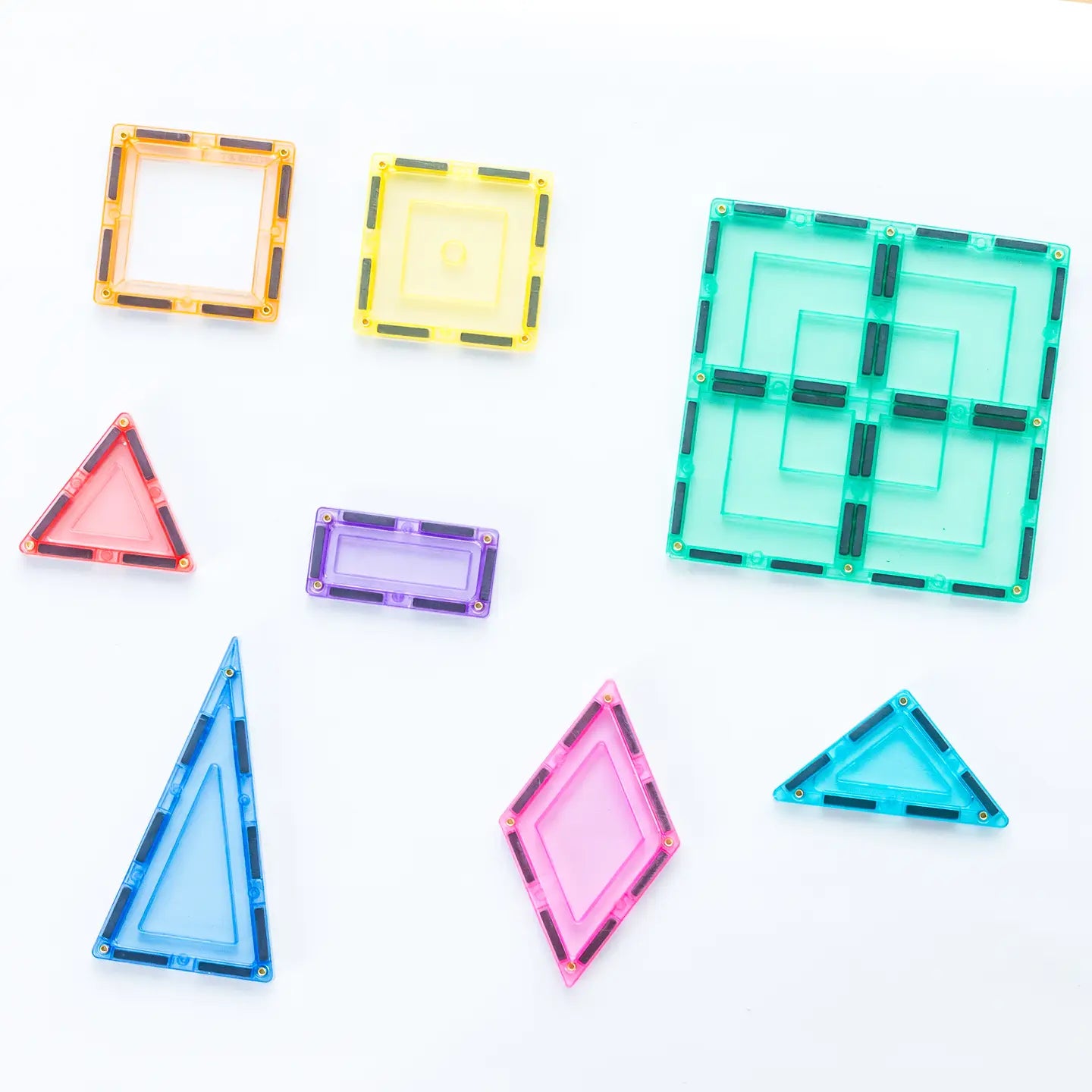Magnetic Tiles - Pastel Builders Pack (112 deler)