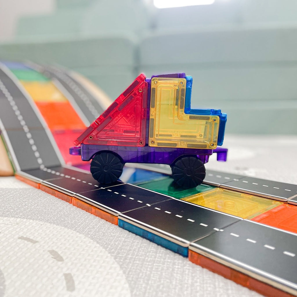 Magnetic Tiles - Car Expansion Pack (28 deler)