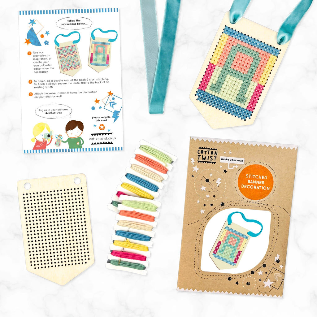 Hobbysett "Sy ditt eget lille skilt"