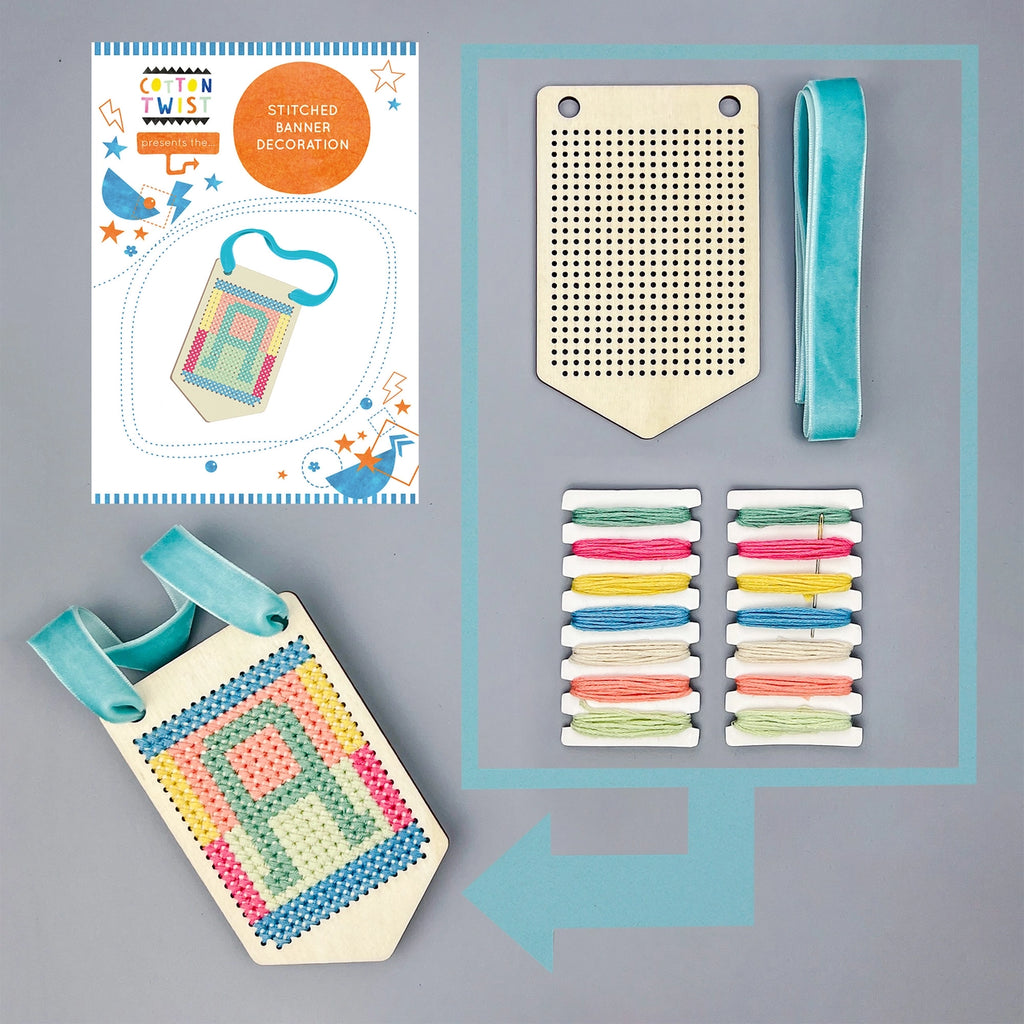 Hobbysett "Sy ditt eget lille skilt"