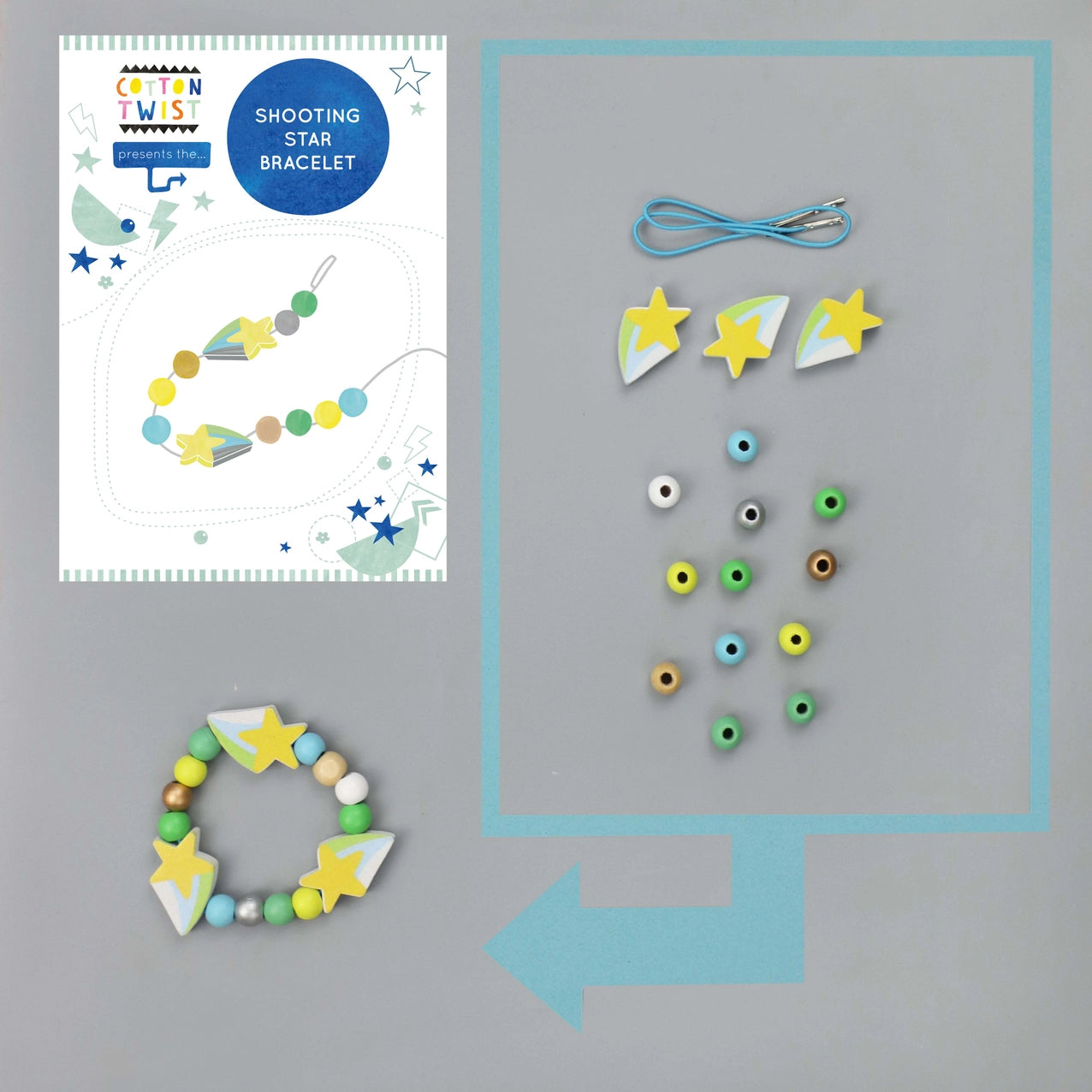 Lag ditt eget armbånd | stjerneskudd