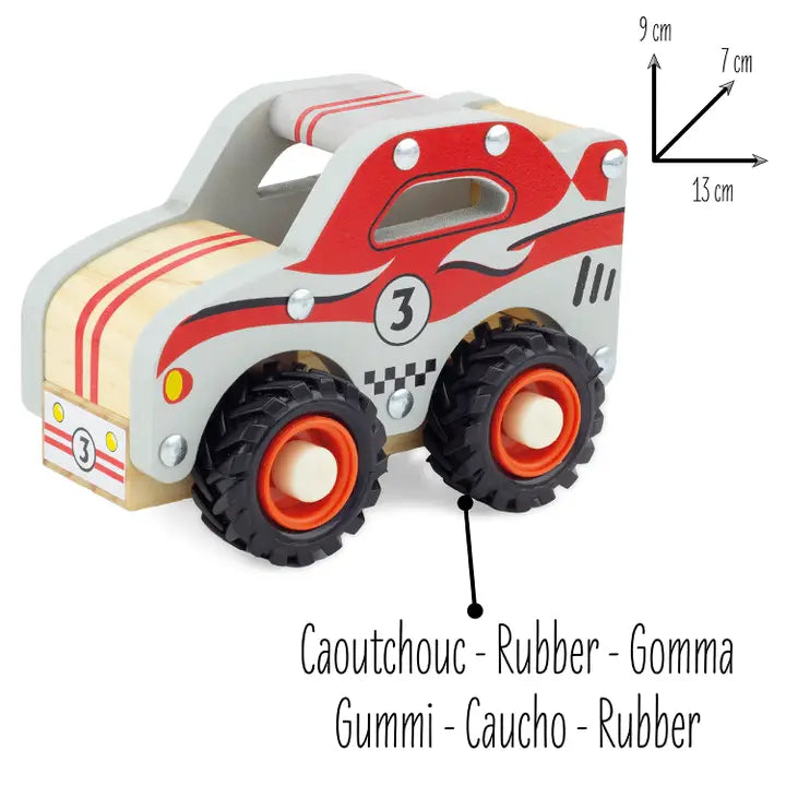 Lekebil i tre | racerbil