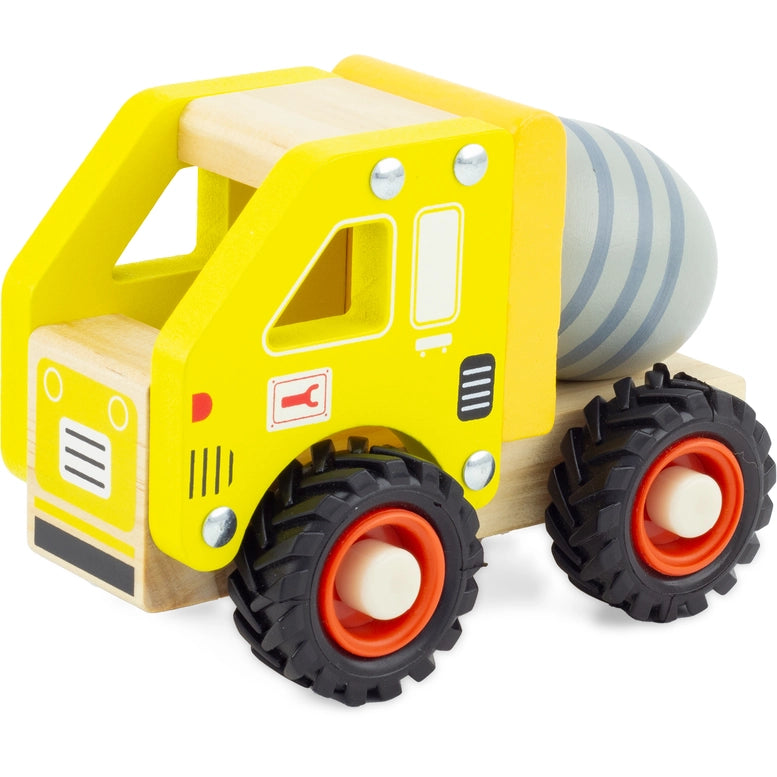 Lekebil i tre | sementbil