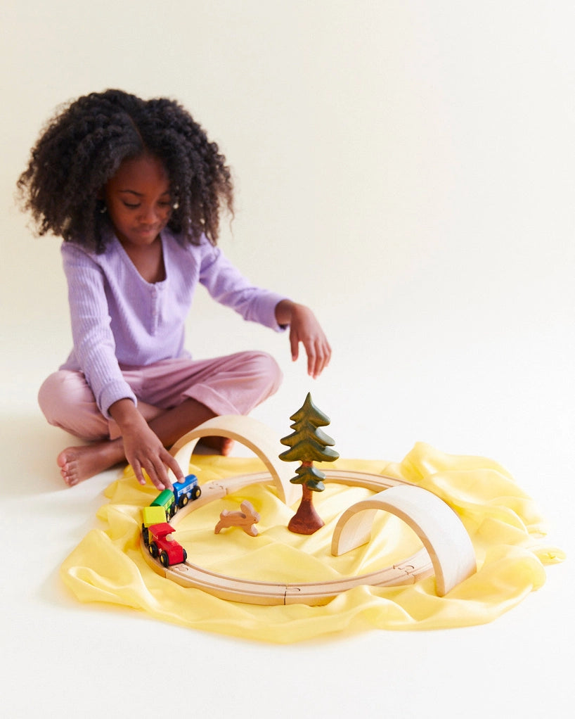 Lekesilke ensfarget 88 cm | flervalg