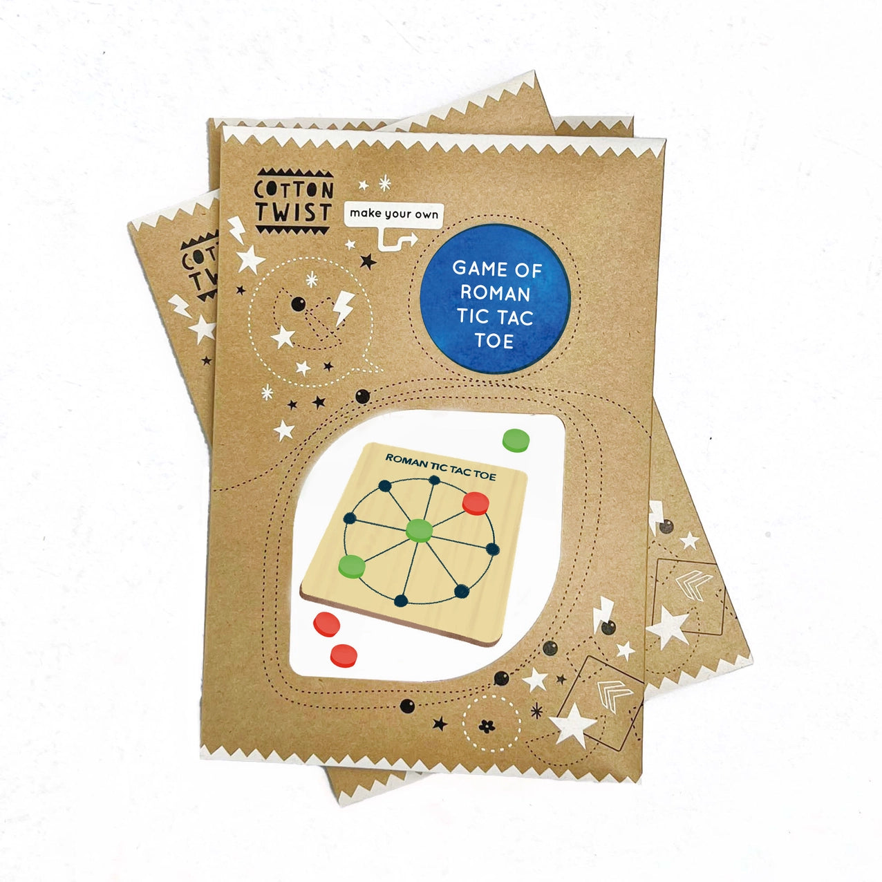 Lite brettspill | "game of Roman Tic Tac Toe"