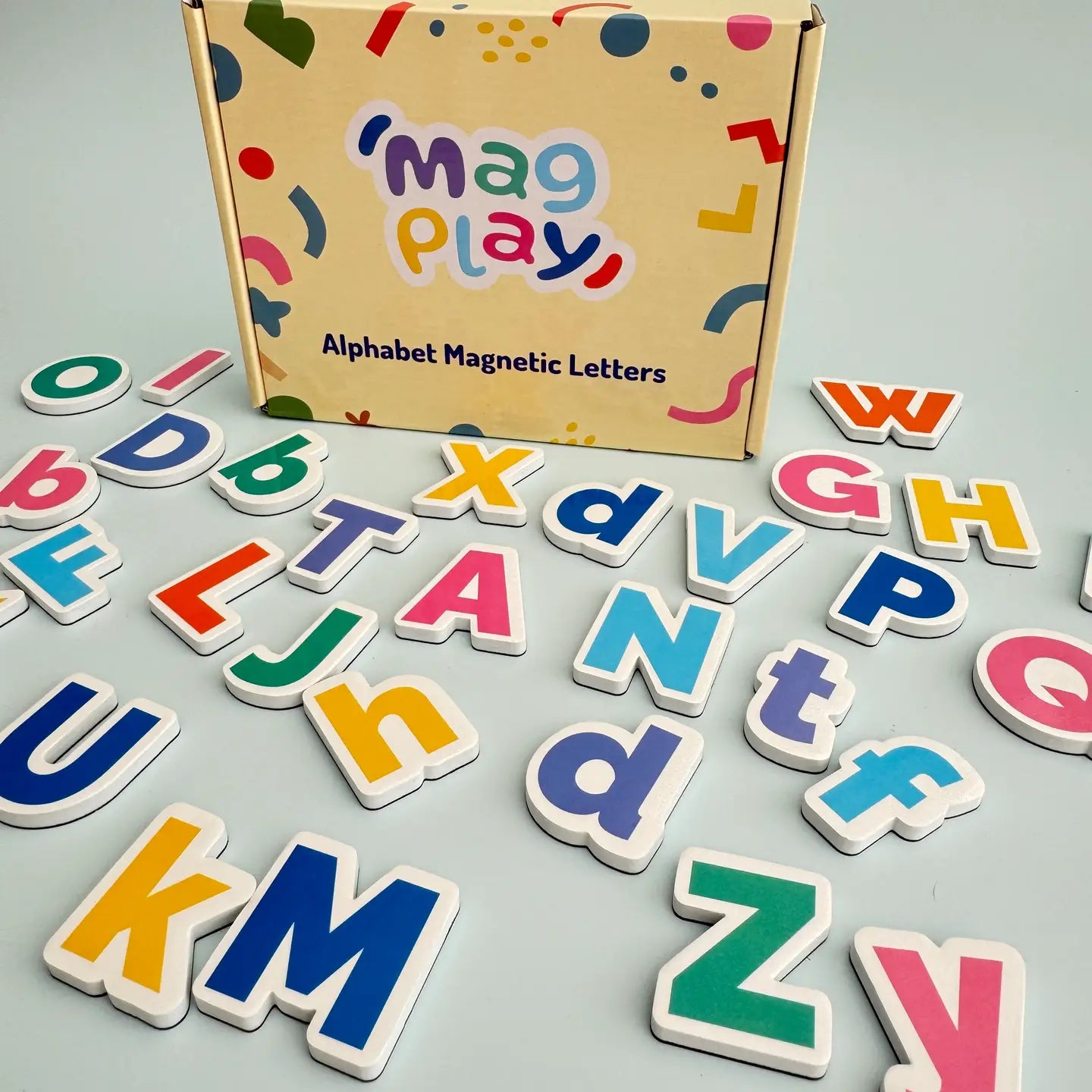 Magnetiske bokstaver | engelske alfabetet