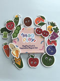 Magnetiske figurer | frukt og grønnsaker