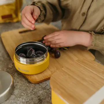 Matbeholder i rustfritt stål 280 ml | flere farger