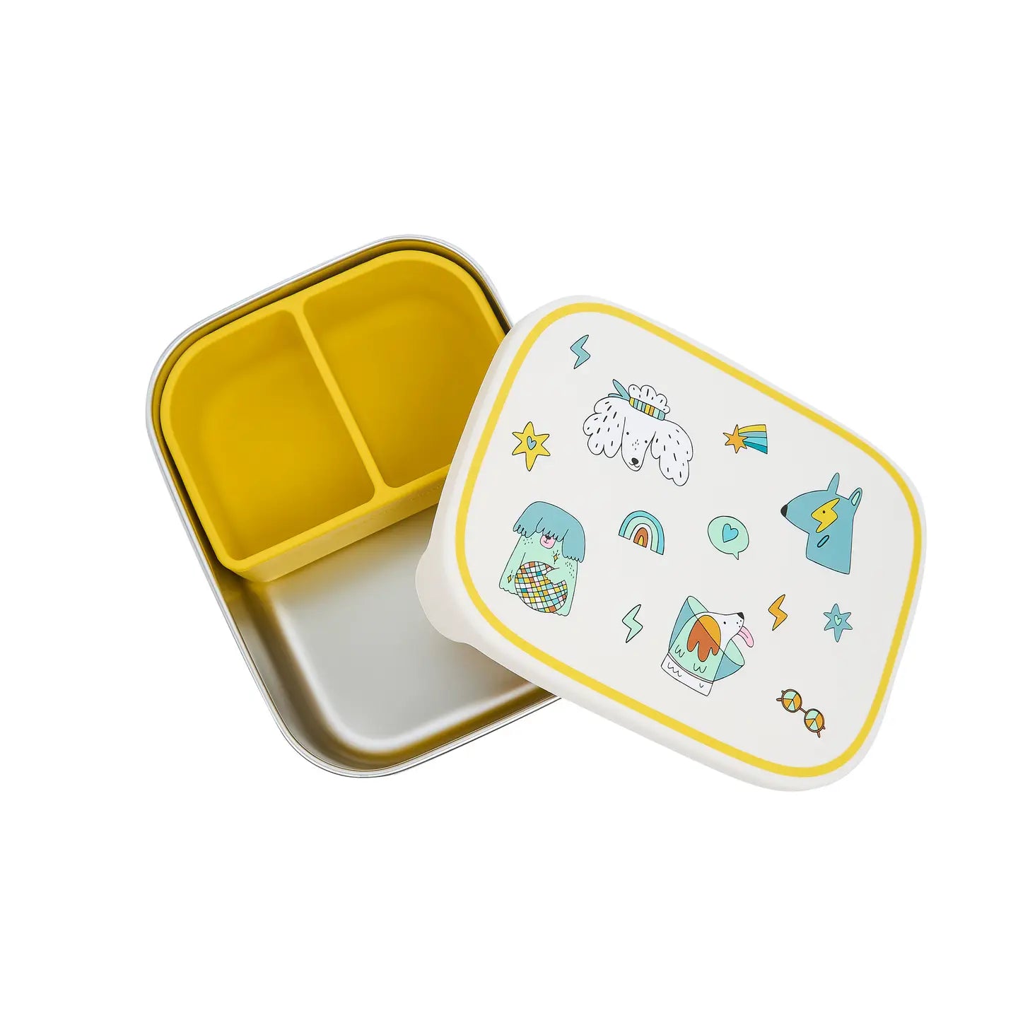 Matboks i stål og silikon | ulike design