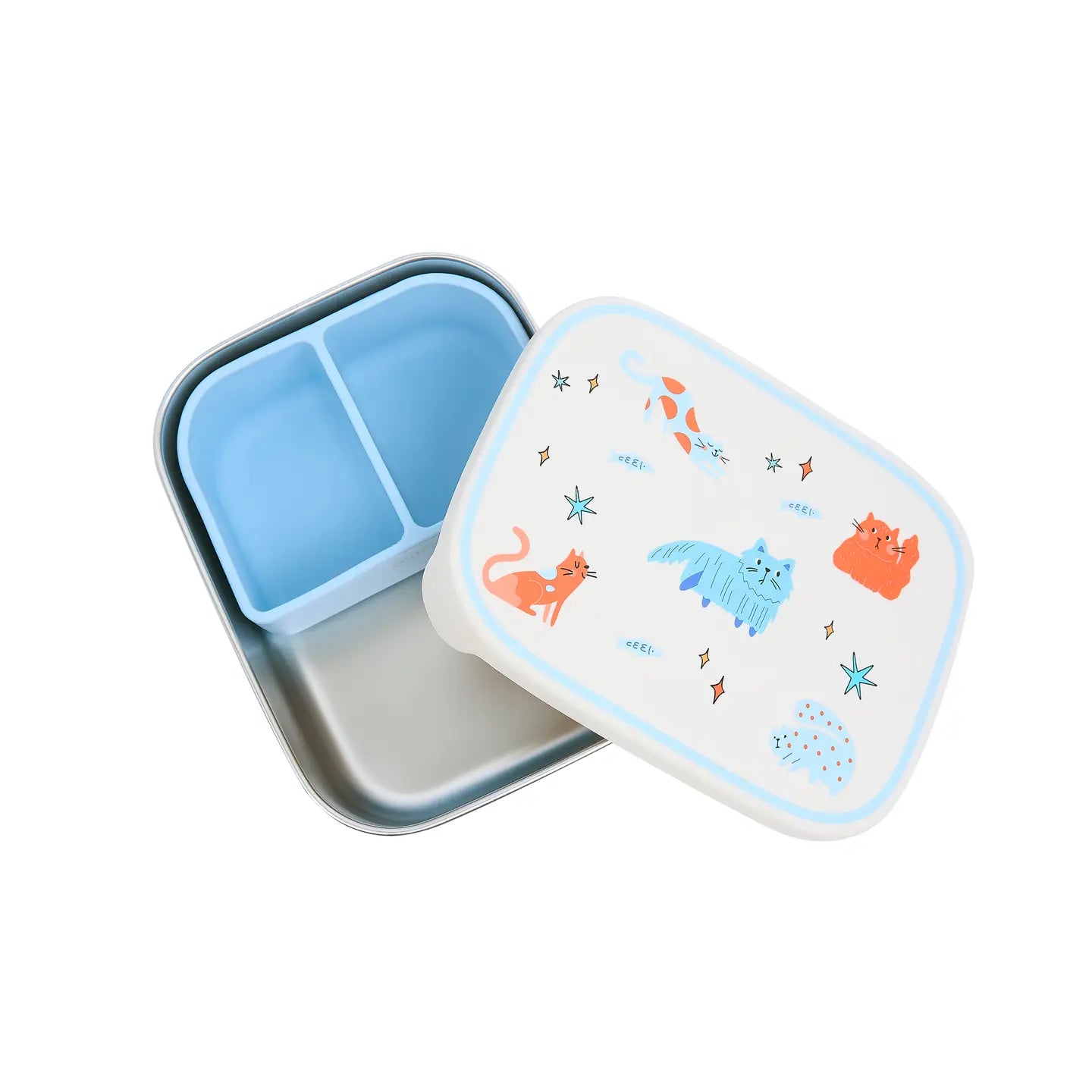 Matboks i stål og silikon | ulike design