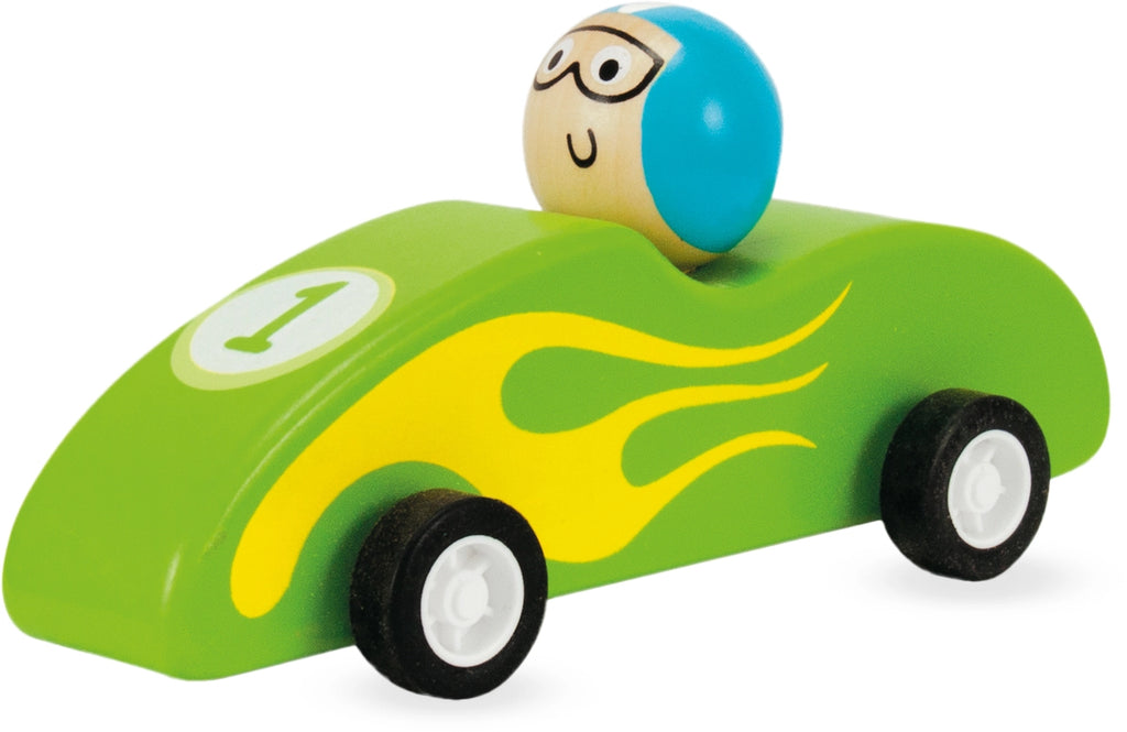 Små opptrekksbiler i tre | ulike varianter