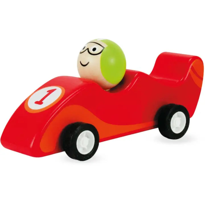 Små opptrekksbiler i tre | ulike varianter