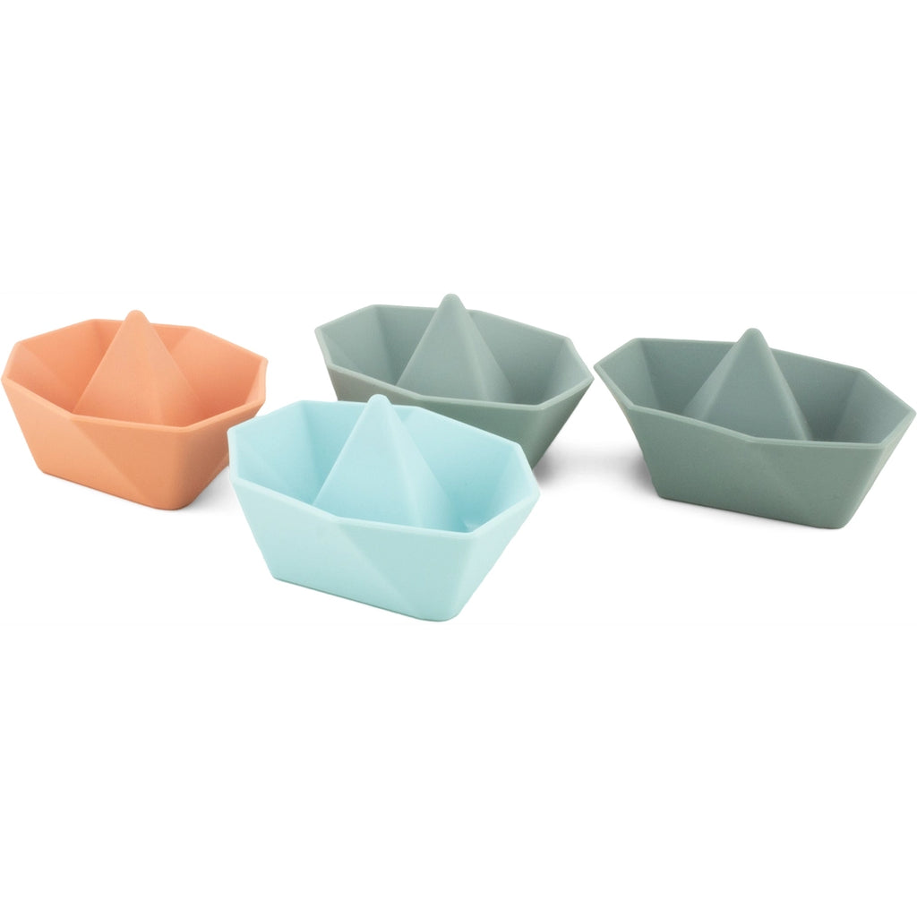 Origamibåter i silikon