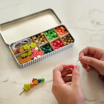 Armbånd perlesett Skog