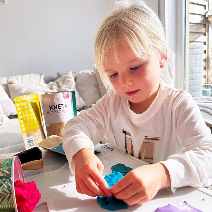 Naturlig plastelina | 4 farger á 100 g